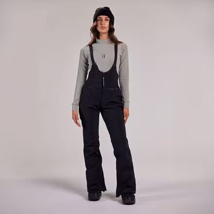 High Waisted 3L Softshell Riding Bib - Women's