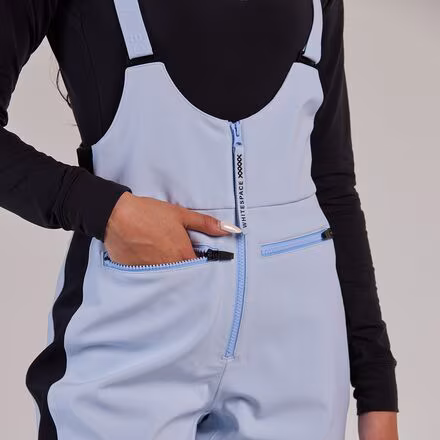 High Waisted 3L Softshell Riding Bib - Women's