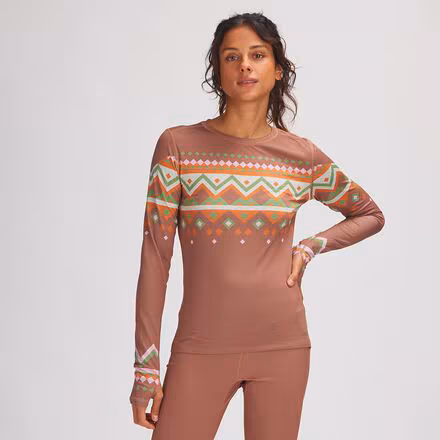 Lightweight Poly Crew Baselayer - Women's