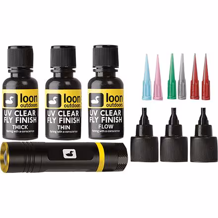 UV Fly Tying Kit with Bench Light