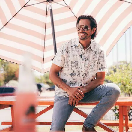 City Slicker Button Up Short-Sleeve Shirt - Men's