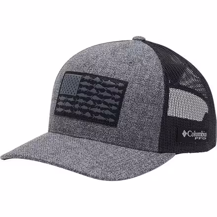 PFG Mesh Fish Flag Snap Back Trucker Hat