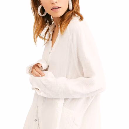 Summer Daydream Button-Down Shirt - Women's