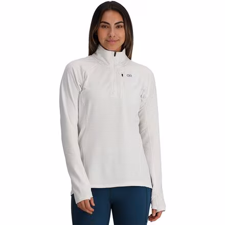 Vigor Grid Fleece Quarter-Zip Jacket - Women's