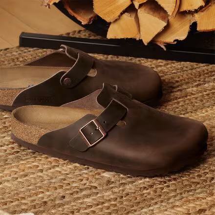 Boston Soft Footbed Leather Clog - Men's