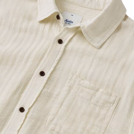 Alan Solid Short-Sleeve Shirt - Men's
