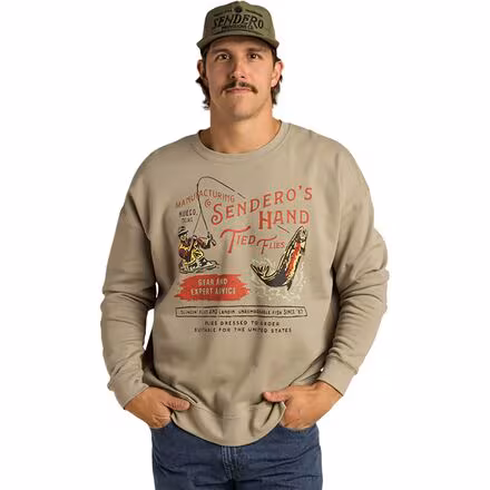 Hand Tied Flies Sweatshirt - Men's