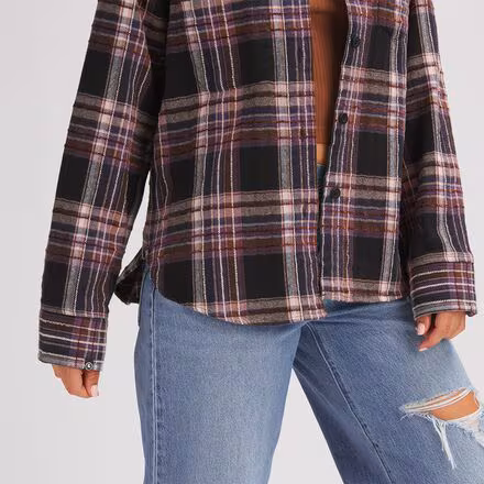 Plaid Flannel Shirt - Women's