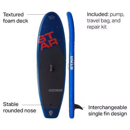 Phase 10ft 8in Inflatable Stand-Up Paddleboard
