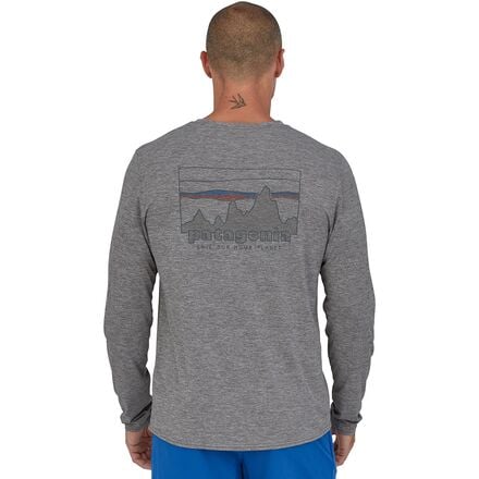 Capilene Cool Daily Graphic Long-Sleeve Shirt - Men's