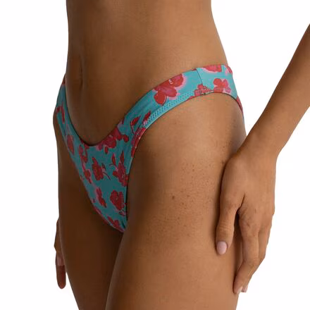 Inferna Floral Hi Cut Bikini Bottom - Women's