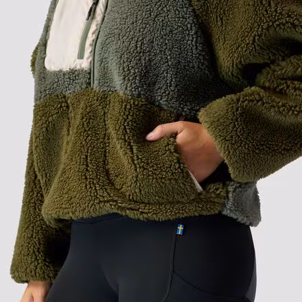MTN 1/2-Zip High Pile Fleece Pullover - Women's