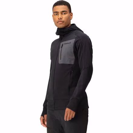 Falketind Power Grid Hooded Jacket - Men's