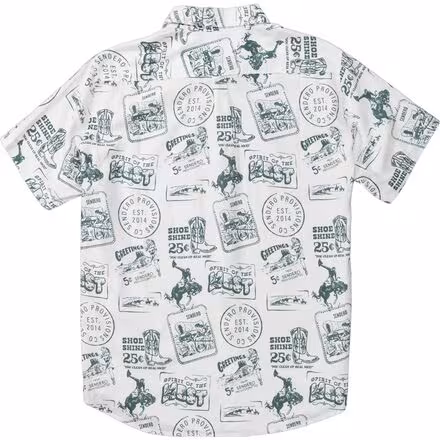 City Slicker Button Up Short-Sleeve Shirt - Men's