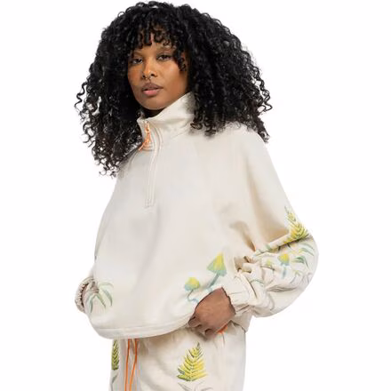 x Merrell Shrooms In Bloom 1/4-Zip Fleece Pullover