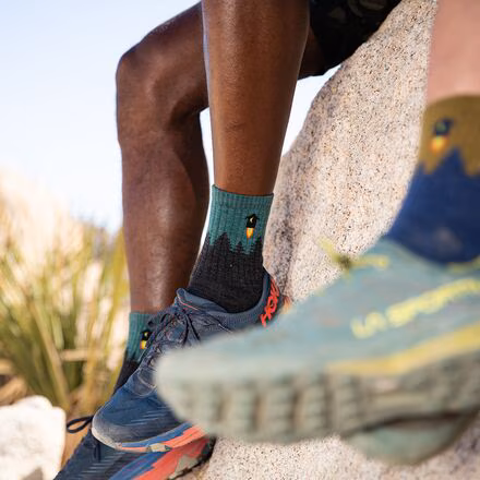 Number 2 Micro Crew Cushion Sock - Men's