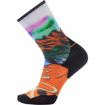 Trail Run Targeted Cushion Singletrack Crew Sock - Men's