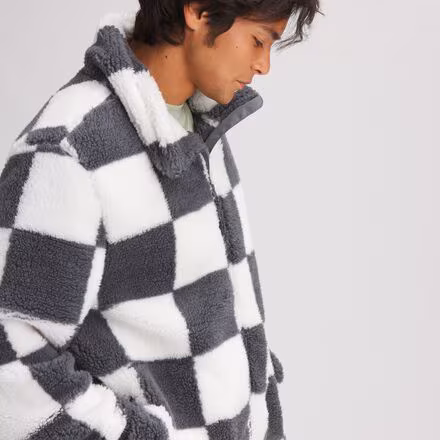 MTN Checker Sherpa Full-Zip Jacket - Men's