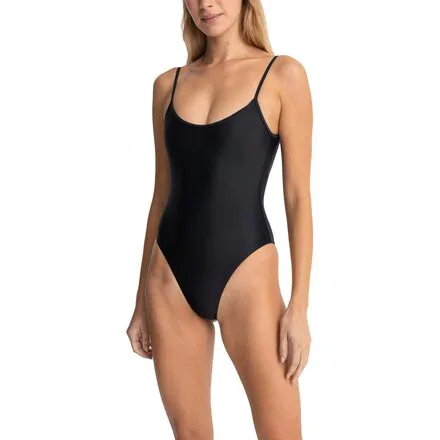 Classic Minimal One Piece Swimsuit - Women's