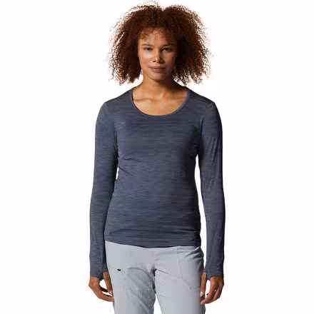 Mighty Stripe Long-Sleeve Top - Women's