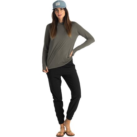 Lightweight Fleece Hoodie - Women's