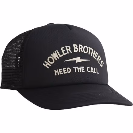 Lightning Badge Foam Dome Hat