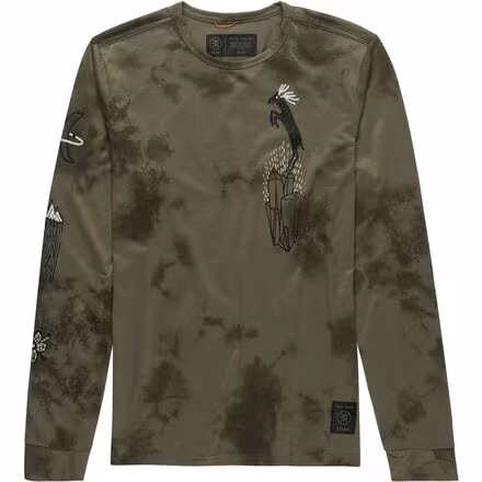 Mathis Tie Dye Long-Sleeve T-Shirt - Men's