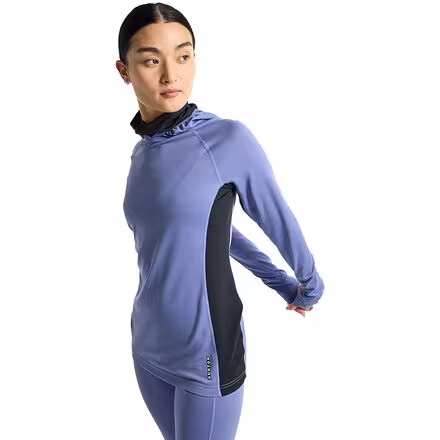 Midweight X Base Layer Long Neck Hoodie - Women's