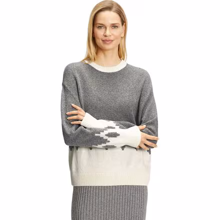 Crew Neck Jacquard - Women's