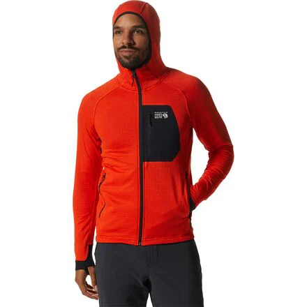 Polartec Power Grid Full-Zip Hoodie - Men's