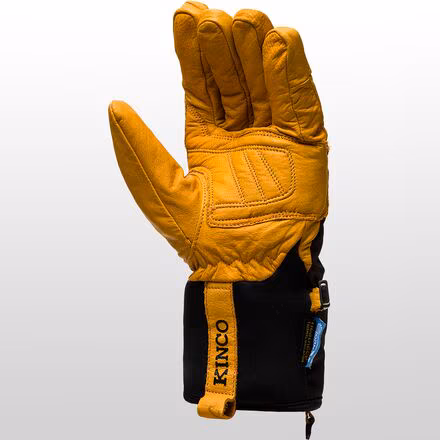 Skyliner LWR Premium Grain Buffalo Ski Glove + Pull-Strap