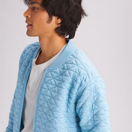 Quilted Military Jacket - Men's