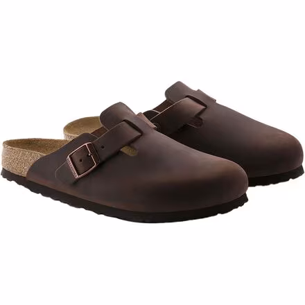 Boston Soft Footbed Leather Clog - Men's