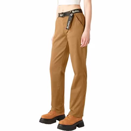 High Waisted Carpenter Pant + Belt - Women's
