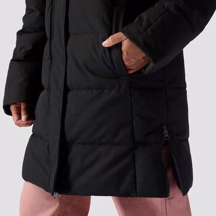 Insulated Snap Front Parka - Women's