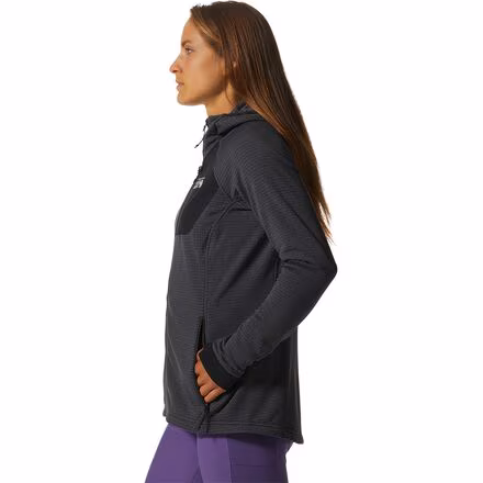 Polartec Power Grid Full-Zip Hooded Jacket- Women's