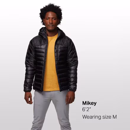 Helium Down Hooded Jacket - Men's