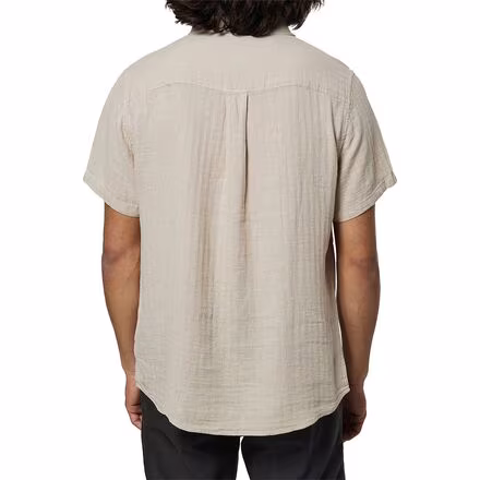 Alan Solid Short-Sleeve Shirt - Men's