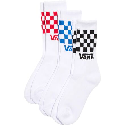Drop V Classic Check Crew Sock - Kids'