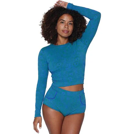 Palomar Cropped Top Rashguard - Women's