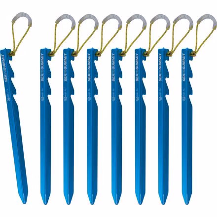 Ground Control Tent Pegs - 8-Pack
