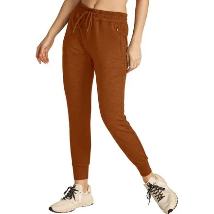 Heather Rib Street Jogger - Women's