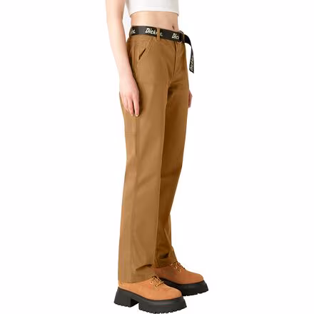 High Waisted Carpenter Pant + Belt - Women's