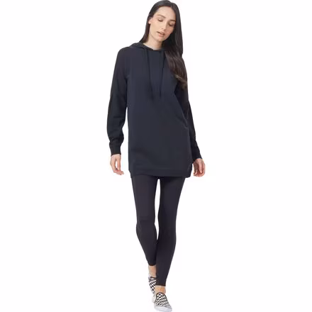 Oversized French Terry Hoodie Dress - Women's