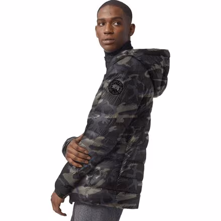 Crofton Print Hoodie Black Label - Men's