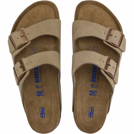 Arizona Soft Footbed Suede Sandal - Men's