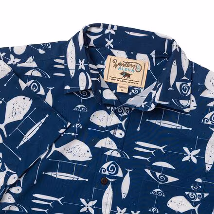 Recycled Kiholo Bay Aloha Shirt - Men's