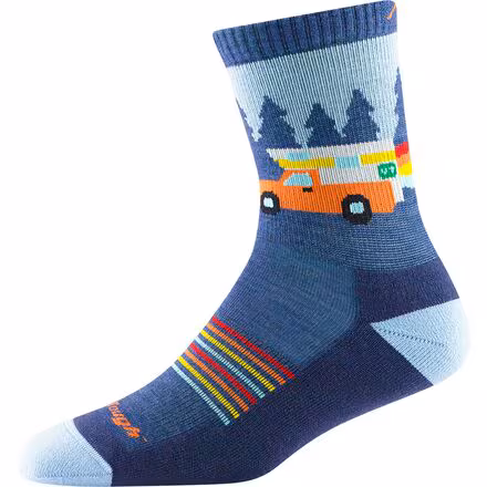 Van Wild Micro Crew Lightweight Hiking Sock - Kids'