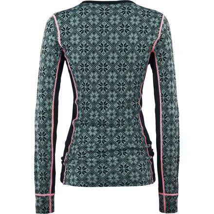 Rose Long-Sleeve Crew Top - Women's