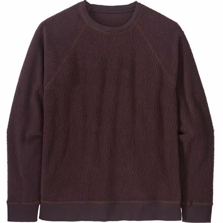 Reversible Shearling Crew Sweatshirt - Men's